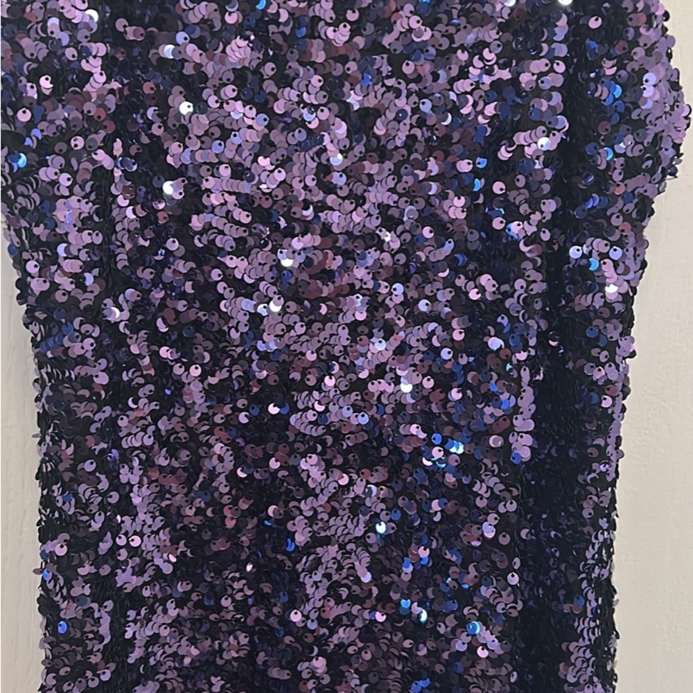 Sequin Purple dress